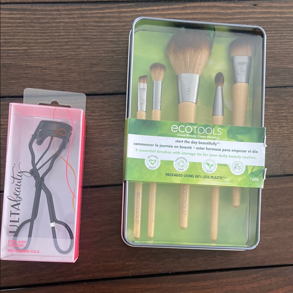 EcoTools Makeup Brush Set and ULTA Beauty Eyelash Curler